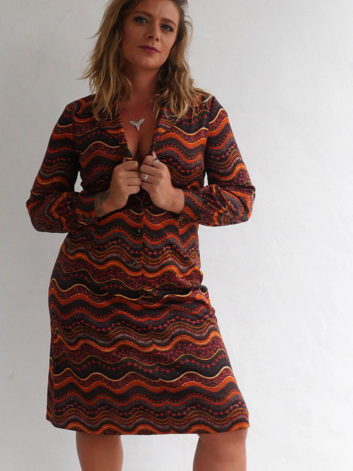 AUTUMN 70S MIDI DRESS AUTUMN 70S MIDI DRESS